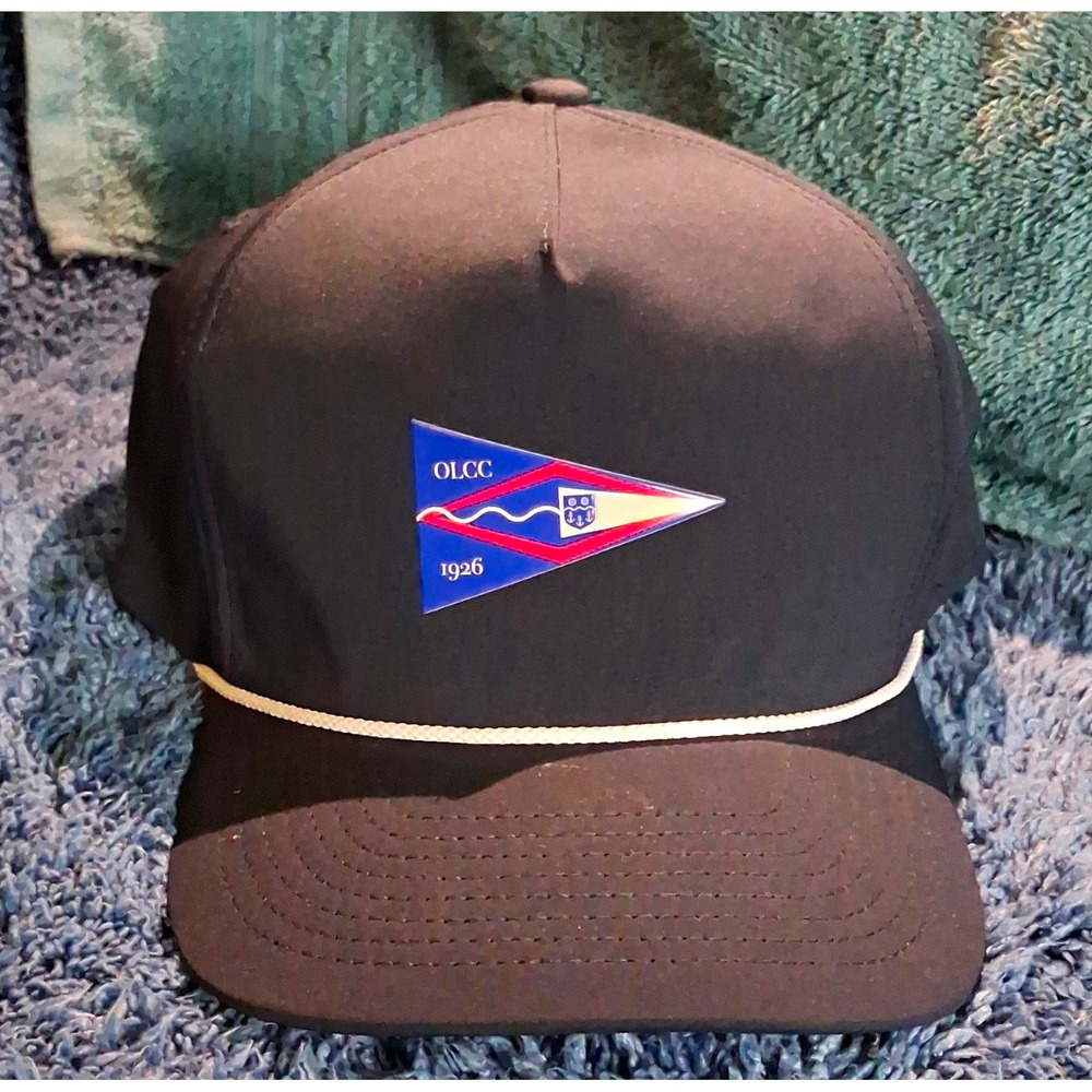 Men's Olcc Hat Cap Adjustable Strapback Blue White